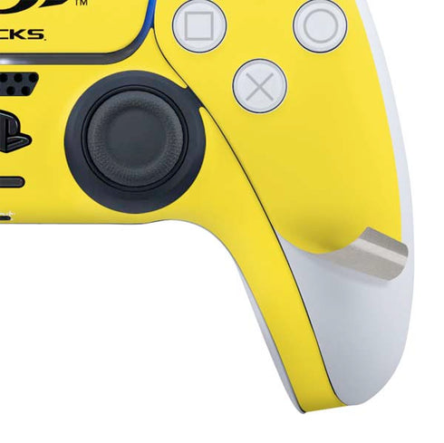 University of Oregon Ducks Yellow PS5 Controller Skin